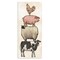 Stupell Industries All Together Vintage Farm Animals Canvas, design by Leah Noel Art